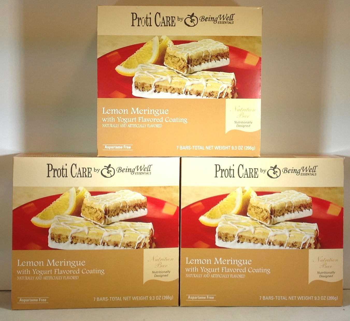 Proti Care Bar Triple Boxes -  7 servings - Multiple Flavor Options
