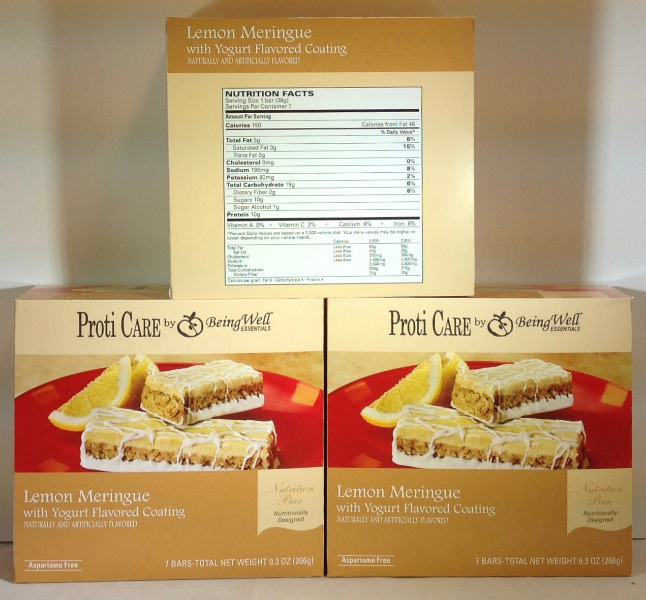 Proti Care Bar Triple Boxes -  7 servings - Multiple Flavor Options