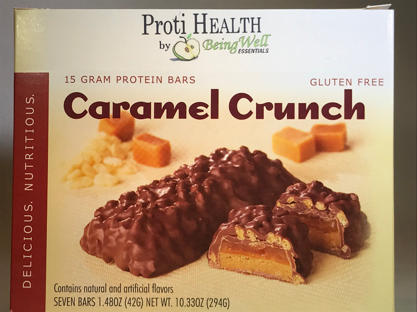 Proti Health Bars - Gluten Free - 8 Flavors - 12-15g Protein Per Serving - Healthwise