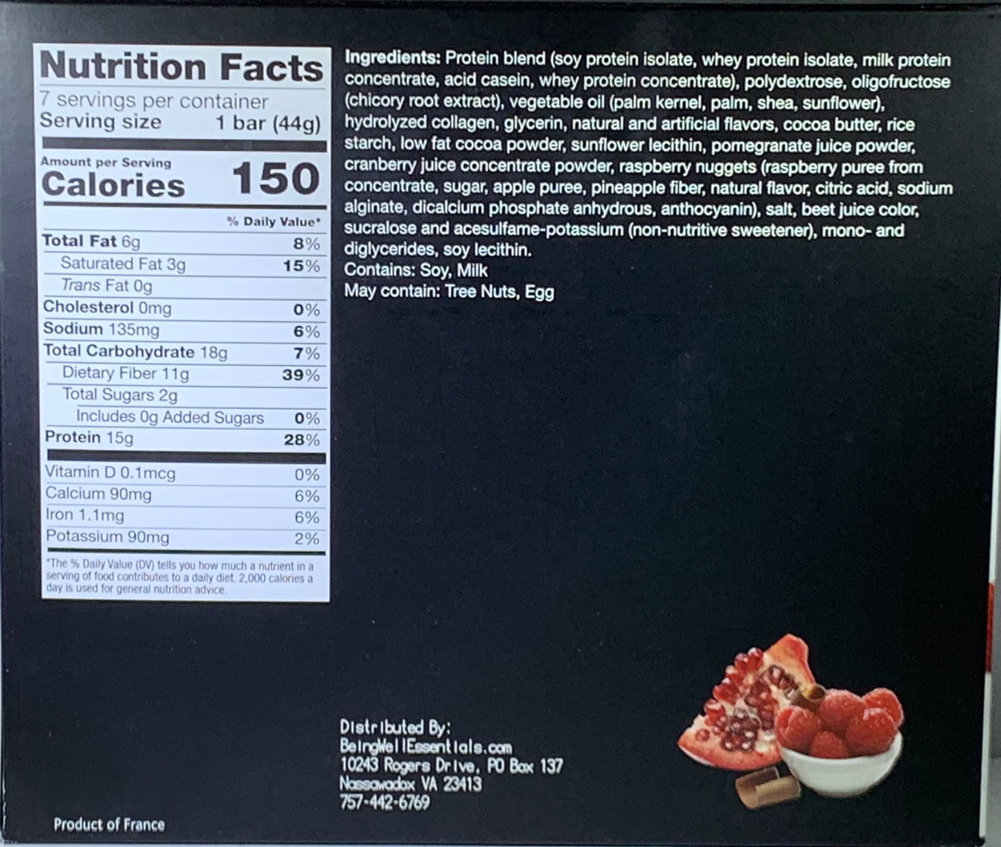 Proti King - Protein Bars - 7 servings - 15g protein NEW FLAVORS!