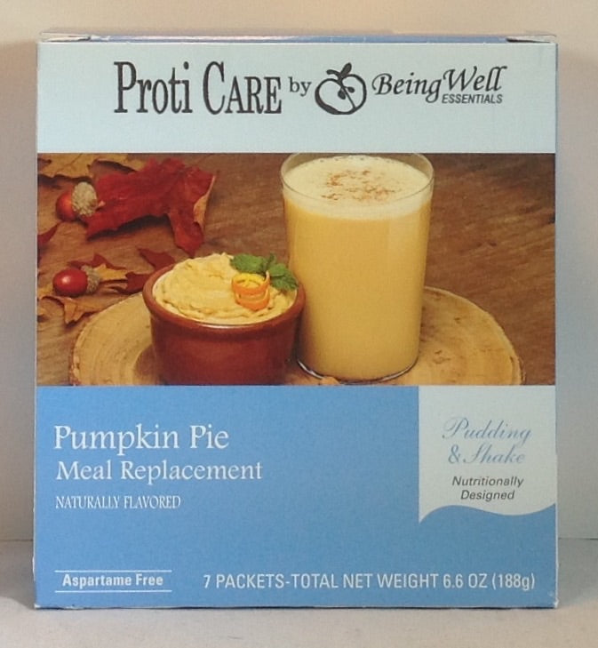 Proti Health Care Meal Replacement Pudding & Shake - Full Case of 40 Boxes - Aspartame Free - 280 servings TOTAL/7 servings per box- 100 calories & 15g protein per serving