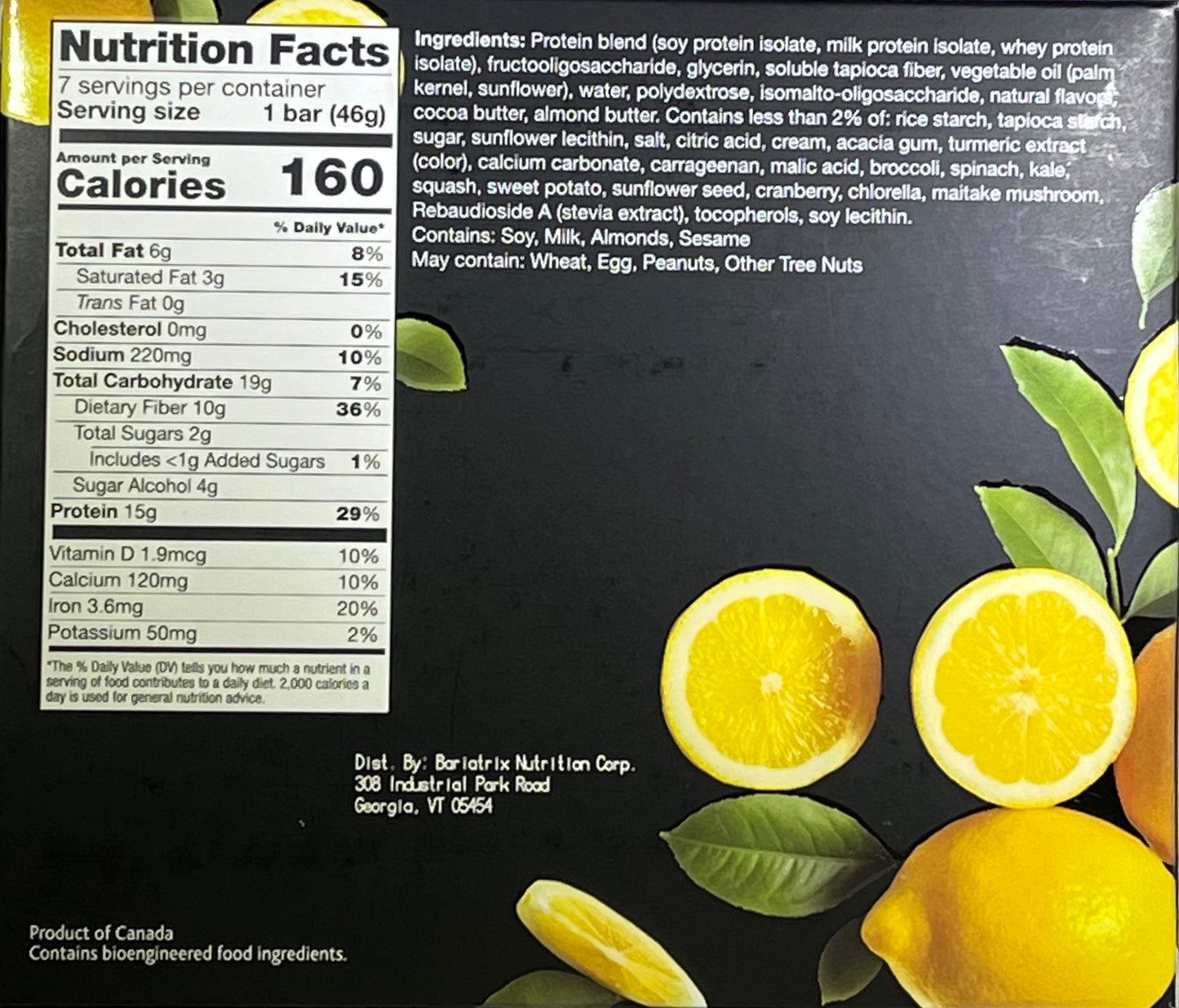 Proti King - FULL CASE - VERY LOW CARB bars - ALL FLAVORS - 12 boxes