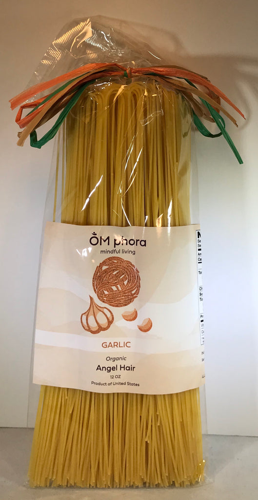 OMphora Artisan Pasta - Hand-made in USA - 12oz. - Available in SIX Amazing Flavors! - 7g protein per serving - serves 6