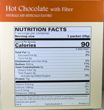 Proti Care Hot Chocolate with Fiber Drink - 7 servings - 90 calories - only 3g NET carbs