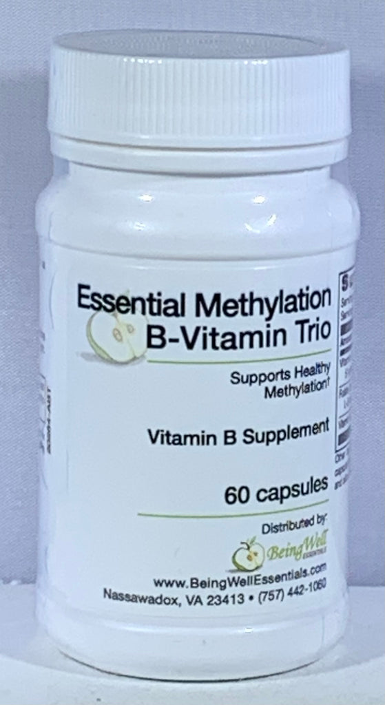 Essential Methylation B-vitamin Trio - 60 capsules