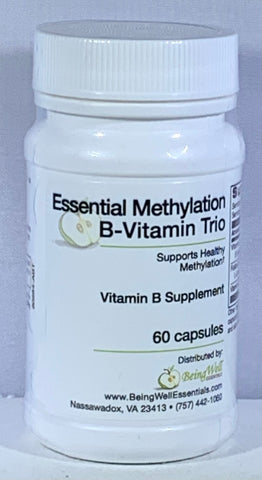 Essential Methylation B-vitamin Trio - 60 capsules