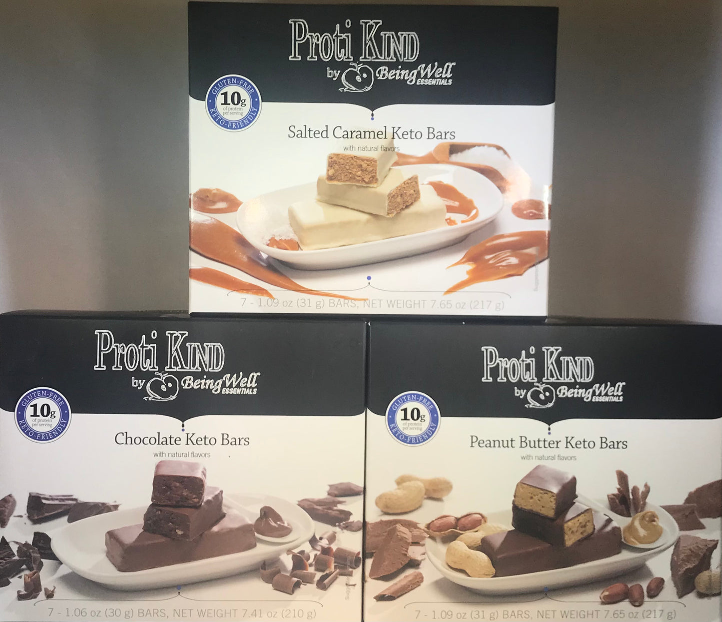 Proti King Keto Protein Bars - 7 servings - available in FOUR flavors