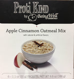Proti King Oatmeal - SEVEN servings per box MAPLE BROWN SUGAR or APPLE CINNAMON