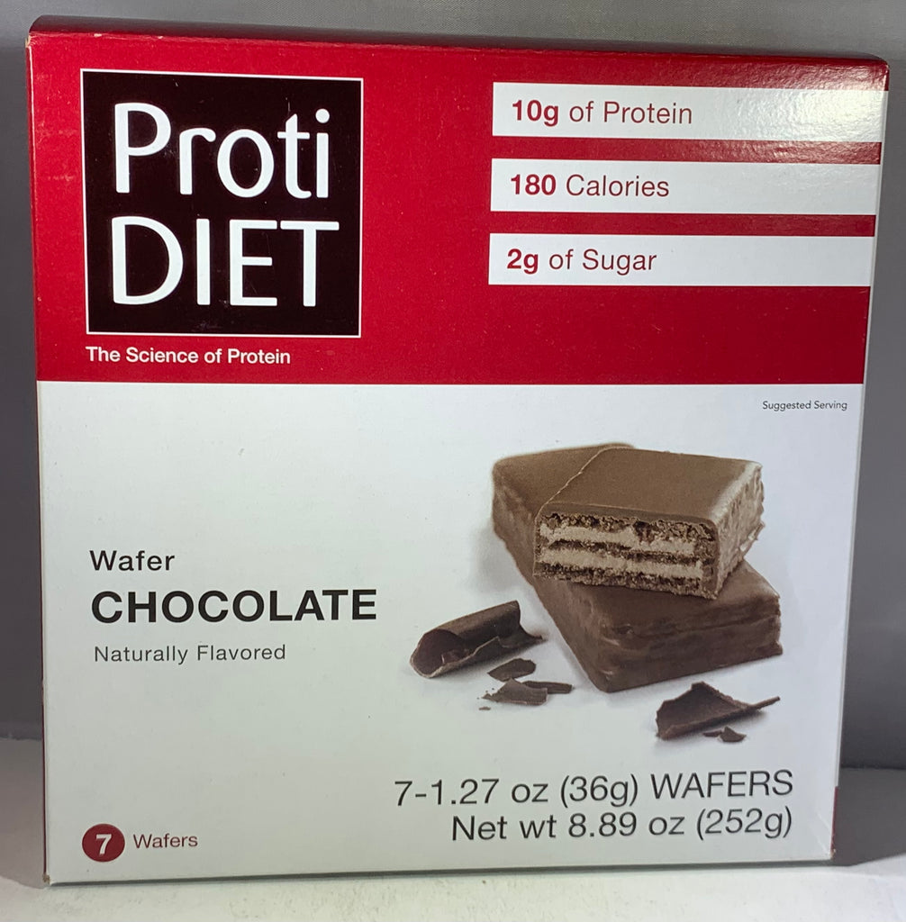Proti Diet Wafer bars - NEW FLAVORS - 10g protein - Only 180-190 Calories