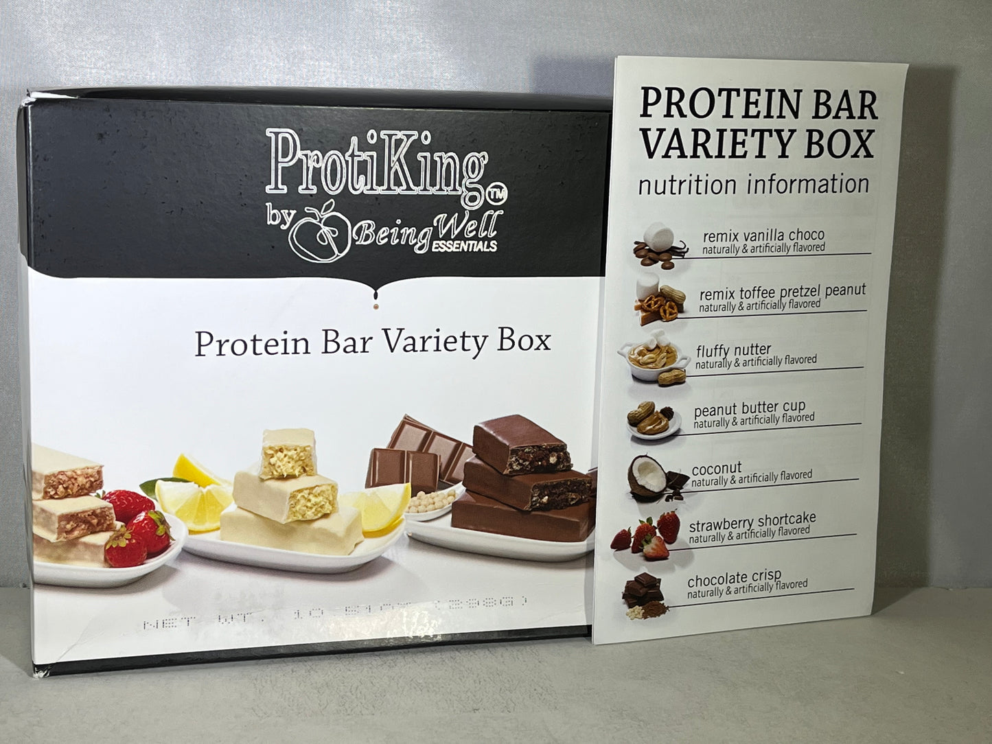 VERY LOW CARB bars - Proti King- 7 servings