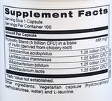 Essential Probiotics Plus - No Refrigeration Required -Lactobacillus acidophilus, Lactobacillus rhamnosus, Bifidobacterium bifidum and Bifidobacterium bifiduzm - 100 vegetarian capsules