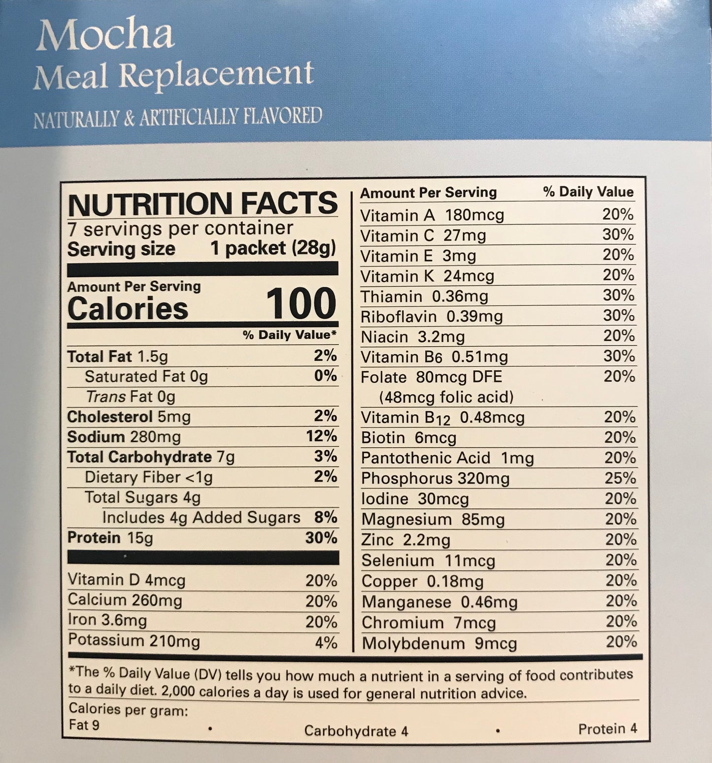 Proti Health Care Meal Replacement Pudding & Shake - Full Case of 40 Boxes - Aspartame Free - 280 servings TOTAL/7 servings per box- 100 calories & 15g protein per serving
