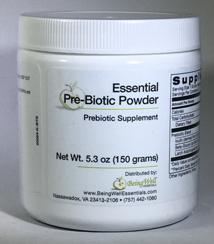 ESSENTIAL PRE-biotic Powder - 150 grams (5.3oz.)