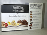 Proti King - FULL CASE - VERY LOW CARB bars - ALL FLAVORS - 12 boxes