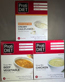 ProtiDiet Soups - Box of 7 - 4 flavors to choose from