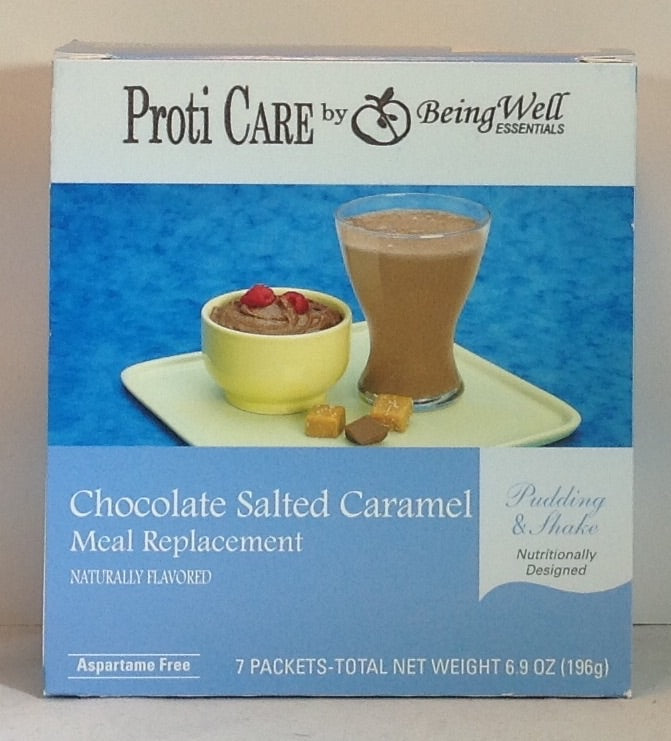 Proti Health Care Meal Replacement Pudding & Shake - Full Case of 40 Boxes - Aspartame Free - 280 servings TOTAL/7 servings per box- 100 calories & 15g protein per serving