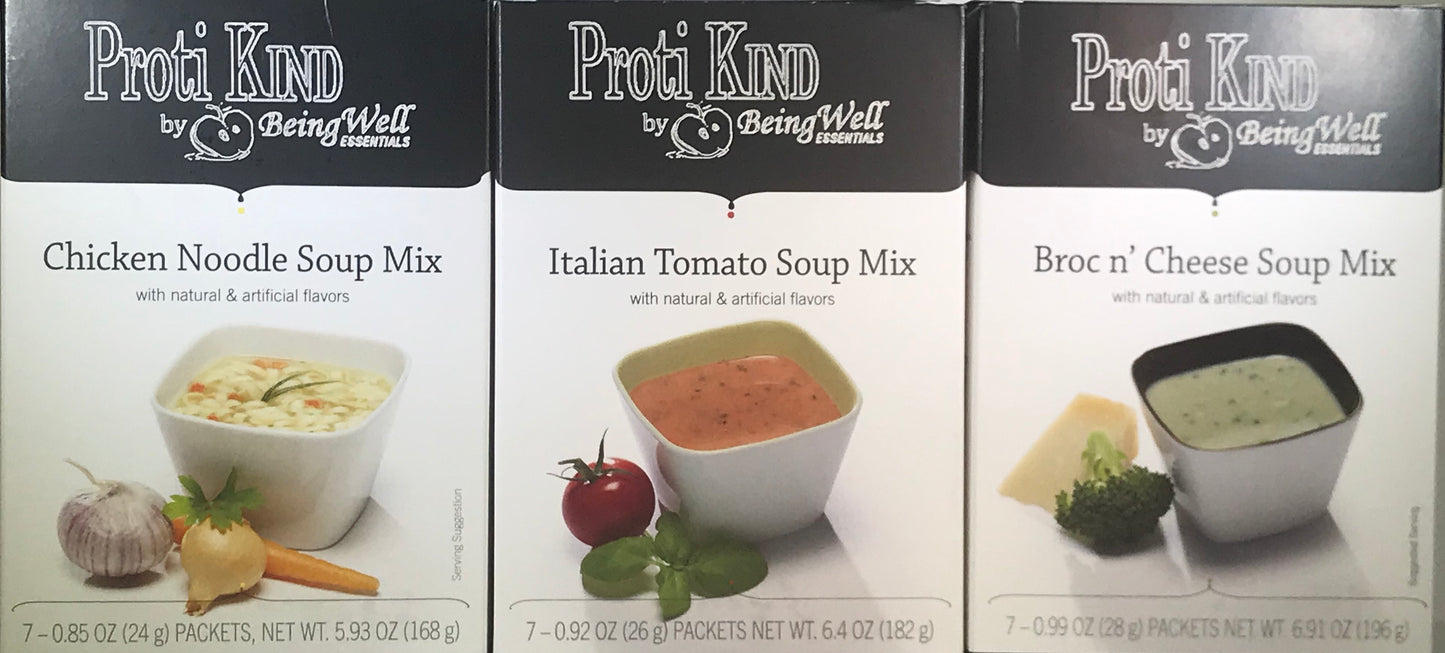 Proti King - Soup Mixes - 7 servings