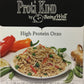 Proti King High Protein ORZO High Protein Pasta CURRENTLY ON BACK ORDER - 18g protein - 7 servings - only 4 net carbs