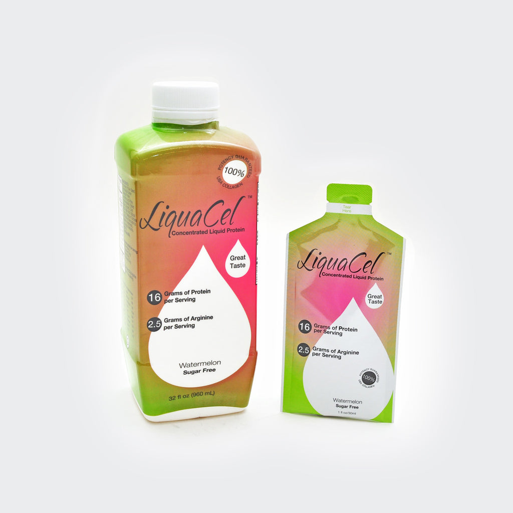 LiquaCel Concentrated Liquid Protein - 16grams Protein - 2.5grams Arginine - 90 Calories