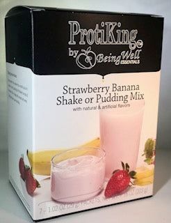 Proti King- FULL Case (40 boxes) sweetened with SUCRALOSE - Shake/Pudding Mix - 280 servings