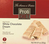 ProtiDiet High Protein Dream Bars - NEW - All flavors - 7 bars - 10 grams protein per bar